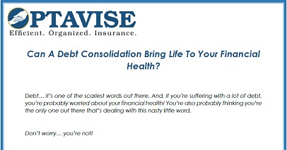 Can A Debt Consolidation Bring Life To Your Financial Health?
